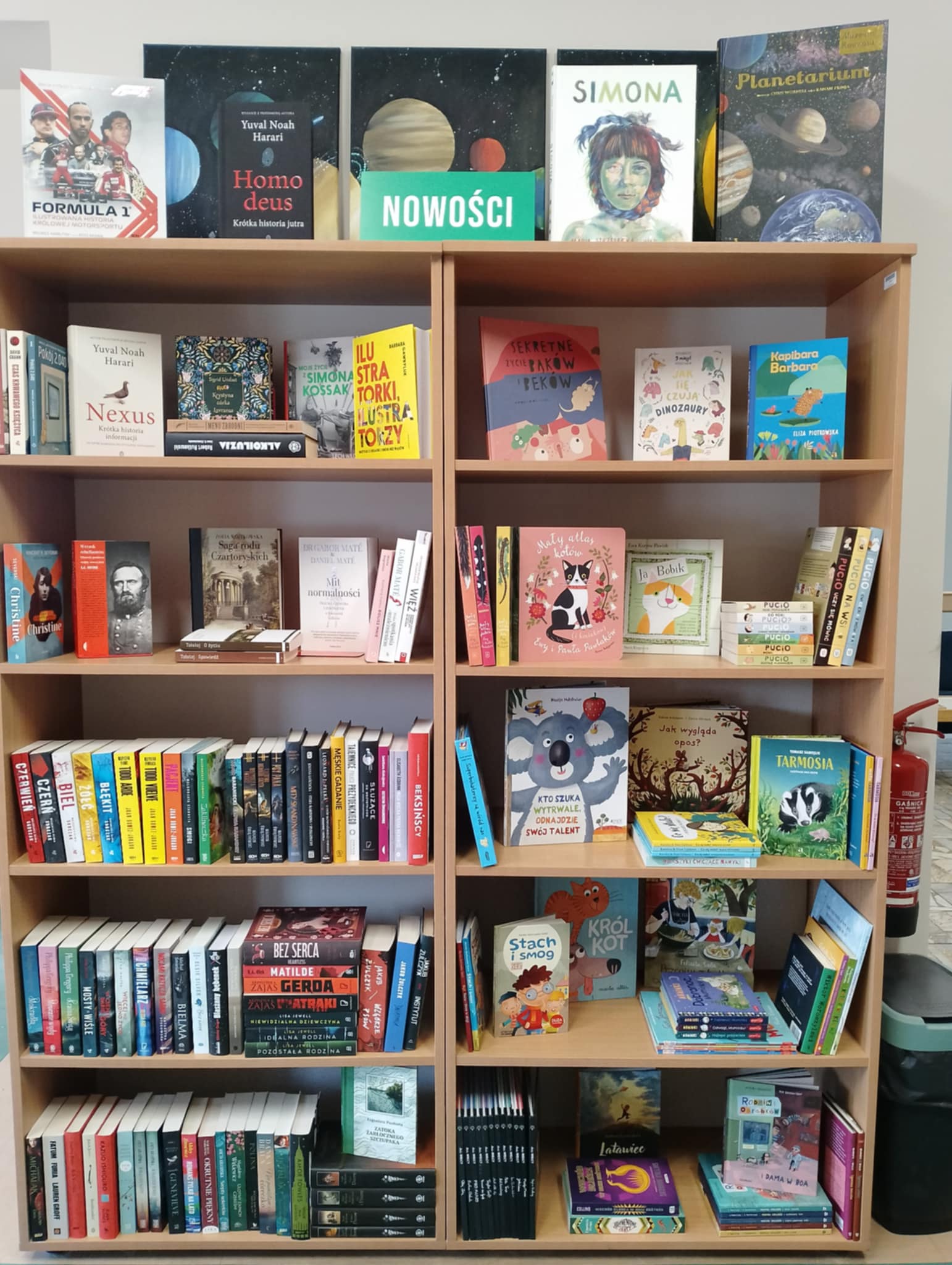 Nowości Wydawnicze w Bibliotece w Jaczowie!